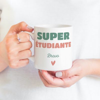 Mug personnalisé - Super Étudiante