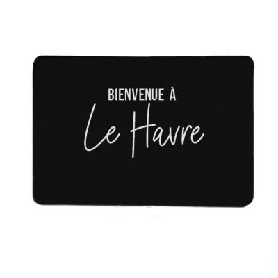 Paillasson personnalisé Le Havre