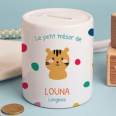 Tirelire personnalisable - Collection animaux