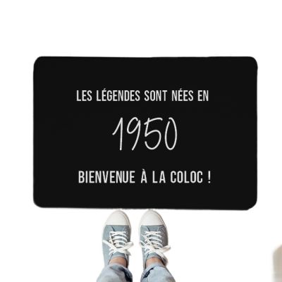 paillasson message homme né en 1950