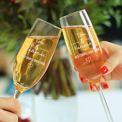 Flutes A Champagne Personnalisees Cadeaux Com