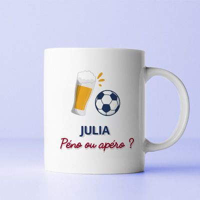 Mug personnalisé - Apéro Foot