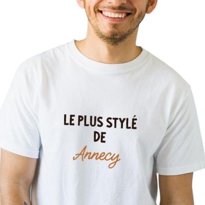 T-shirt homme personnalisé Annecy