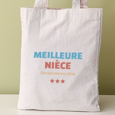 Tote bag personnalisable - Meilleure Nièce