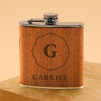 Flasque personnalisée - Monogramme