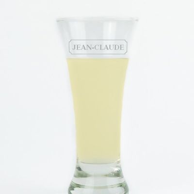 Verre à ricard long personnalisé pour un Jean-Claude
