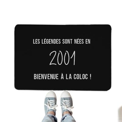 Paillasson message année 2001