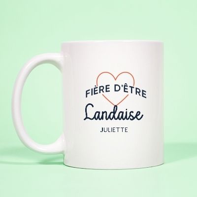 Mug personnalisé - Fière d'être Landaise