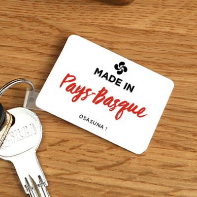 Porte-clés personnalisable - Made In Pays Basque