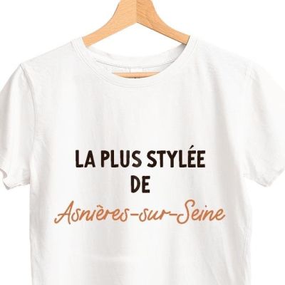 T-shirt femme personnalisé Asnières-sur-Seine