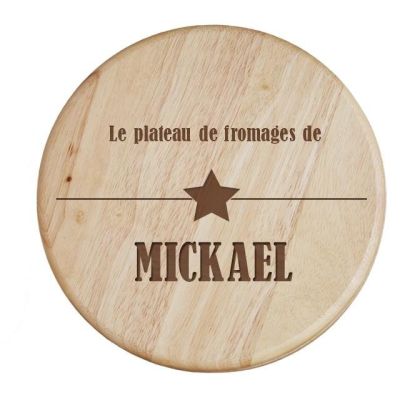 Set à fromage personnalisé pour un Mickael
