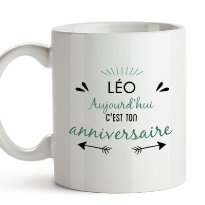 Mug personnalisé pour un Léo