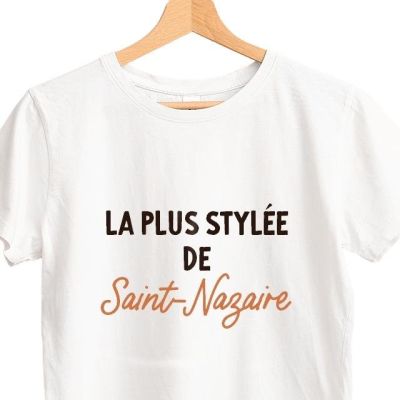 T-shirt femme personnalisé Saint-Nazaire