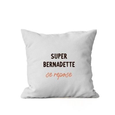 Coussin personnalisé pour une Bernadette