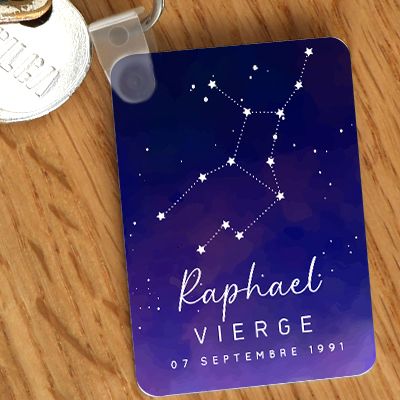 Porte-clés personnalisé Constellation - Vierge