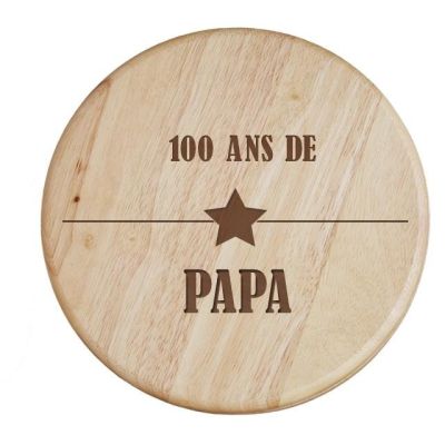 Set à fromage prénom papa 100 ans