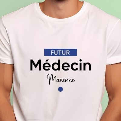 T-Shirt Homme drôle Toubib or no Toubib, idée cadeau médecin