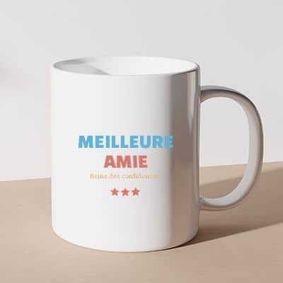 Mug Meilleur Ami Personnalisable, Cadeau Personnalisable Amitié Meilleurs  Amis SpécialMe® -  France