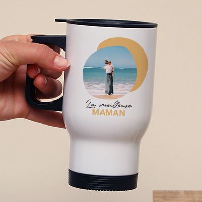 Mug isotherme personnalisé Photo et Message