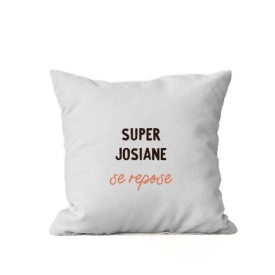 Coussin personnalisé pour une Josiane