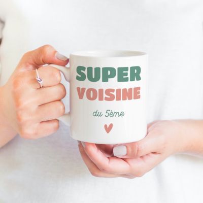 Mug personnalisé - Super Voisine