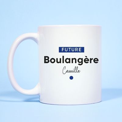 Mug personnalisé - Future boulangère