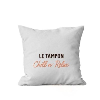 Coussin personnalisé Le Tampon
