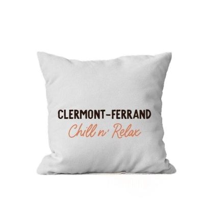Coussin personnalisé Clermont-Ferrand
