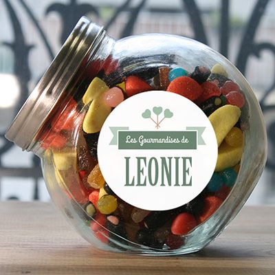 Bonbonnière personnalisable - les Gourmandises de