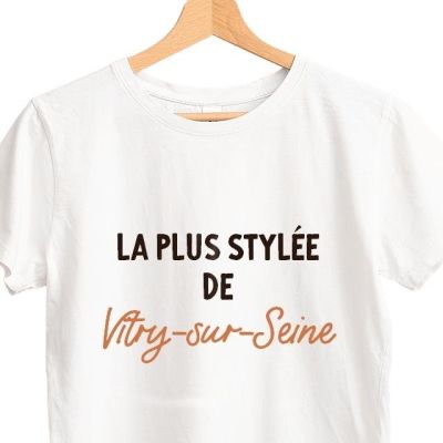 T-shirt femme personnalisé Vitry-sur-Seine