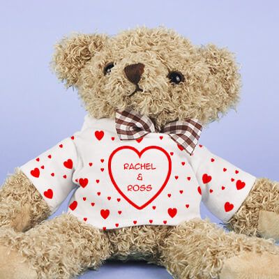 Ourson Petit coeur rouge