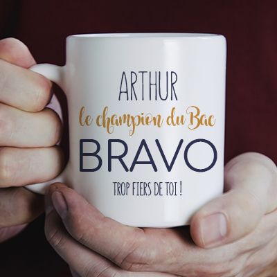 Mug personnalisé - Diplômé(e)