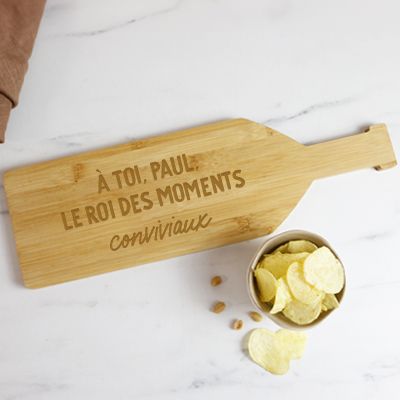 Planche apéritif personnalisable - Message