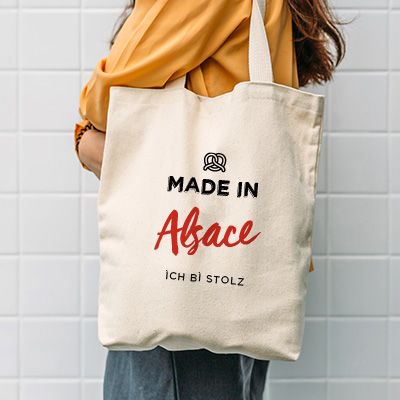 Tote bag personnalisable - Made In Alsace