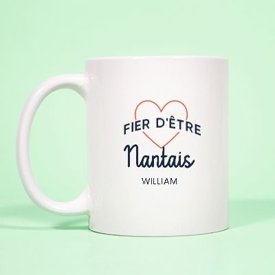 Mug personnalisé - Fier d'être Nantais
