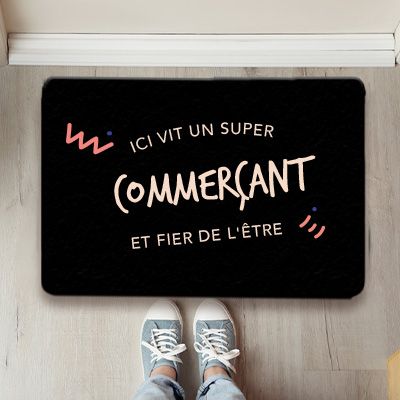 Paillasson personnalisé - Commerçant