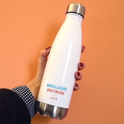 Gourde personnalisable - Meilleur Patron
