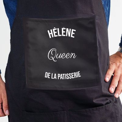 Tablier personnalisé prénom