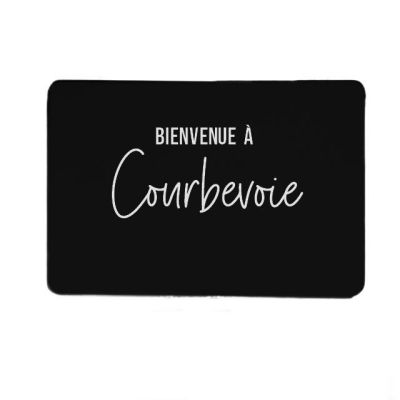 Paillasson personnalisé Courbevoie