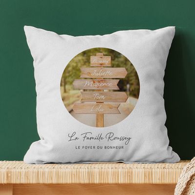 Coussin personnalisé - Destination Bohème