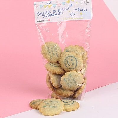 Biscuits Personnalisables - Merci Maîtresse, Maître et ATSEM