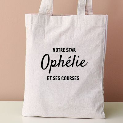 Tote bag personnalisé - Prénom