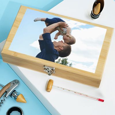 Coffret sommelier personnalisé - 5 accessoires - Photo