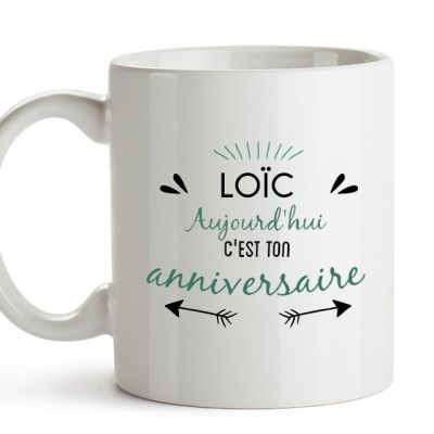 Mug personnalisé pour un Loïc