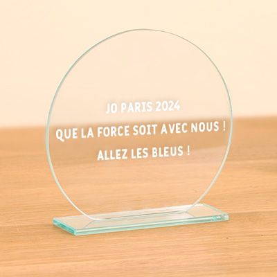 Trophée personnalisé - Message