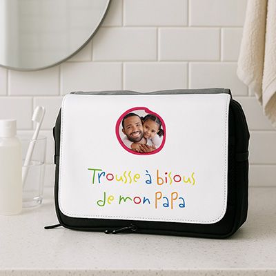 Trousse de toilette personnalisée - Mots d'enfants