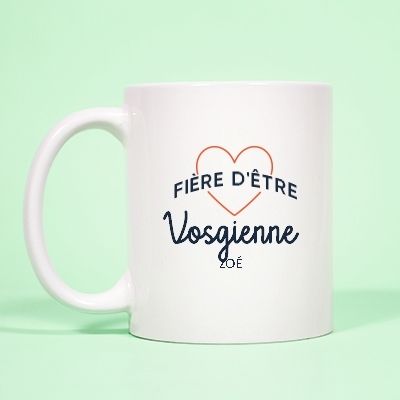Mug personnalisé - Fière d'être Vosgienne