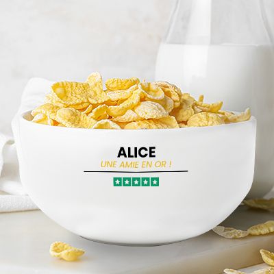 Grand bol personnalisé - Avis client