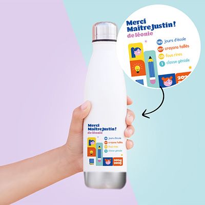 Gourde isotherme personnalisée - Bilan de l'année