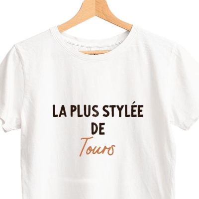 T-shirt femme personnalisé Tours